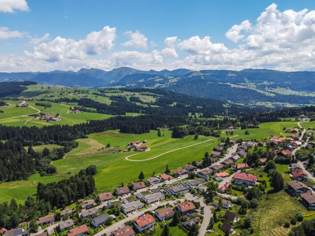 Allgaeu Chalet Mit Berg-Panorama Oberreute Bagian luar foto