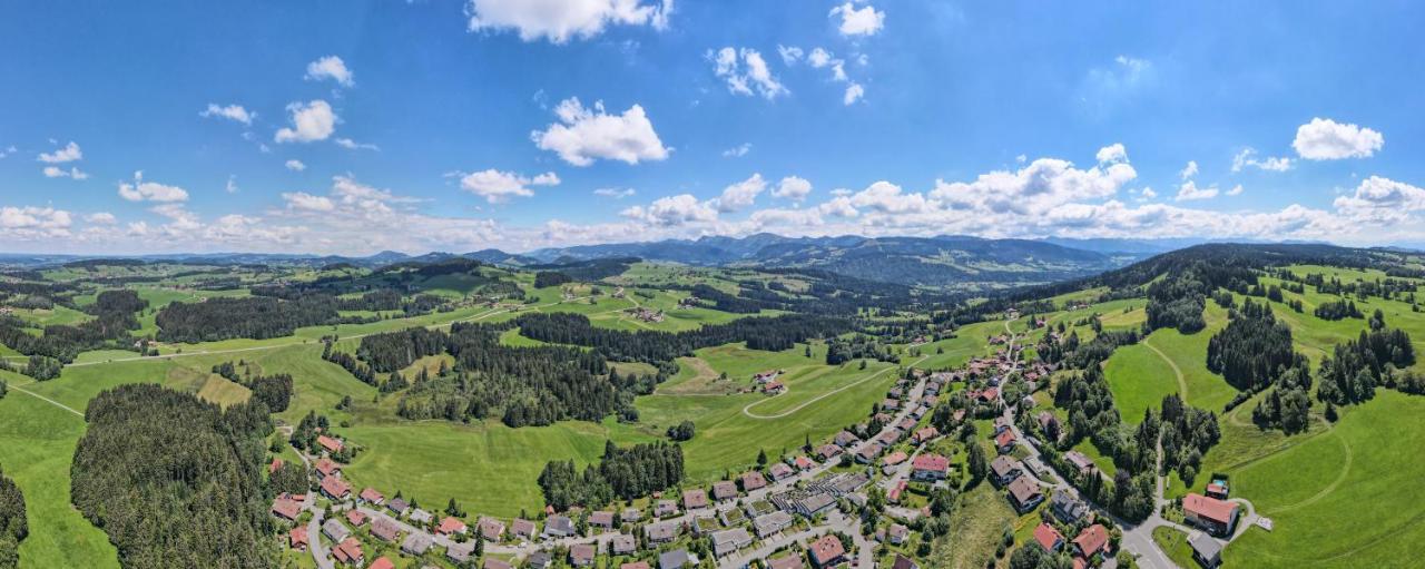 Allgaeu Chalet Mit Berg-Panorama Oberreute Bagian luar foto